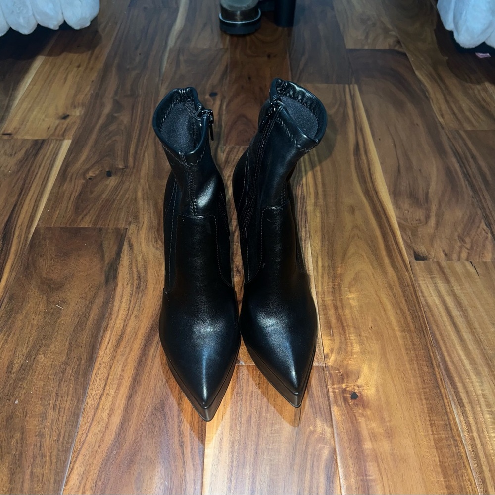 Aldo platform stiletto leather boot